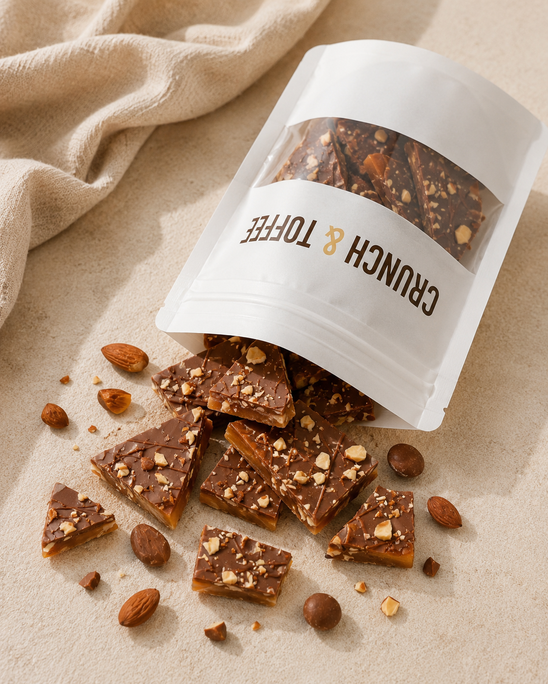 Pistache & Cranberry Toffee