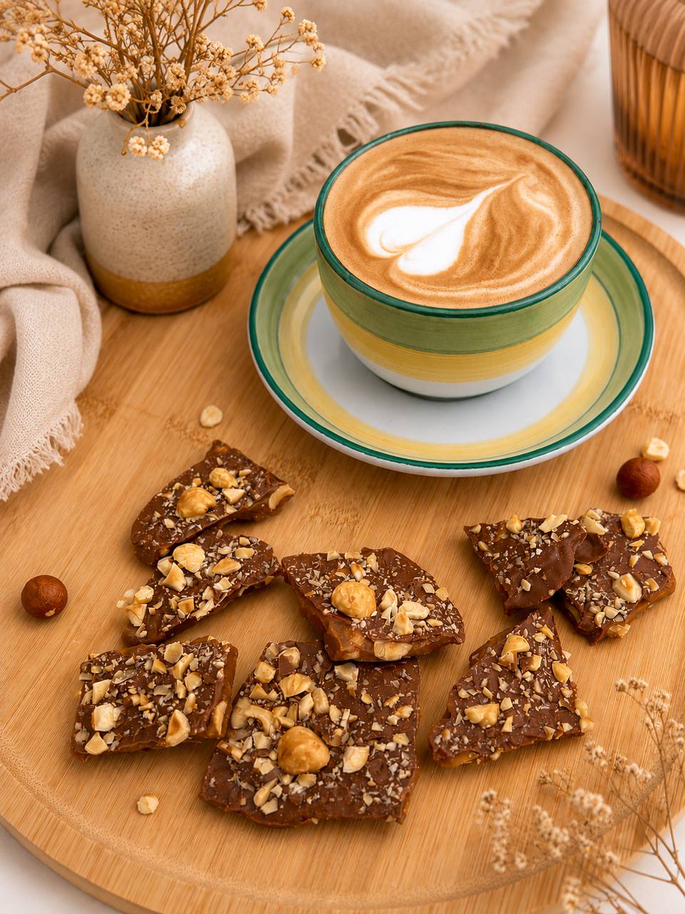 Hazelnut Hazelnoot Mocha koffie chocolade toffee met koffie capuccino